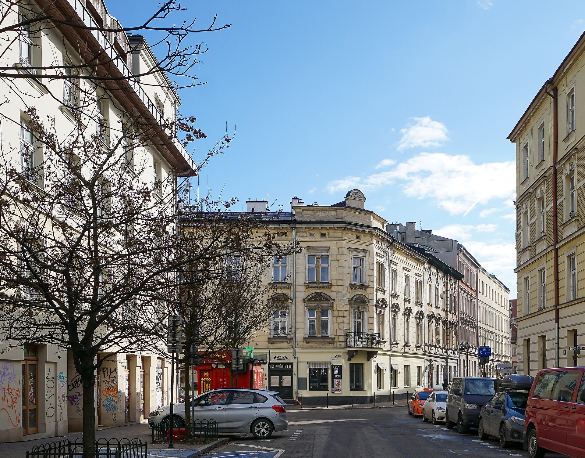 A street in Kazimierz, Kraków