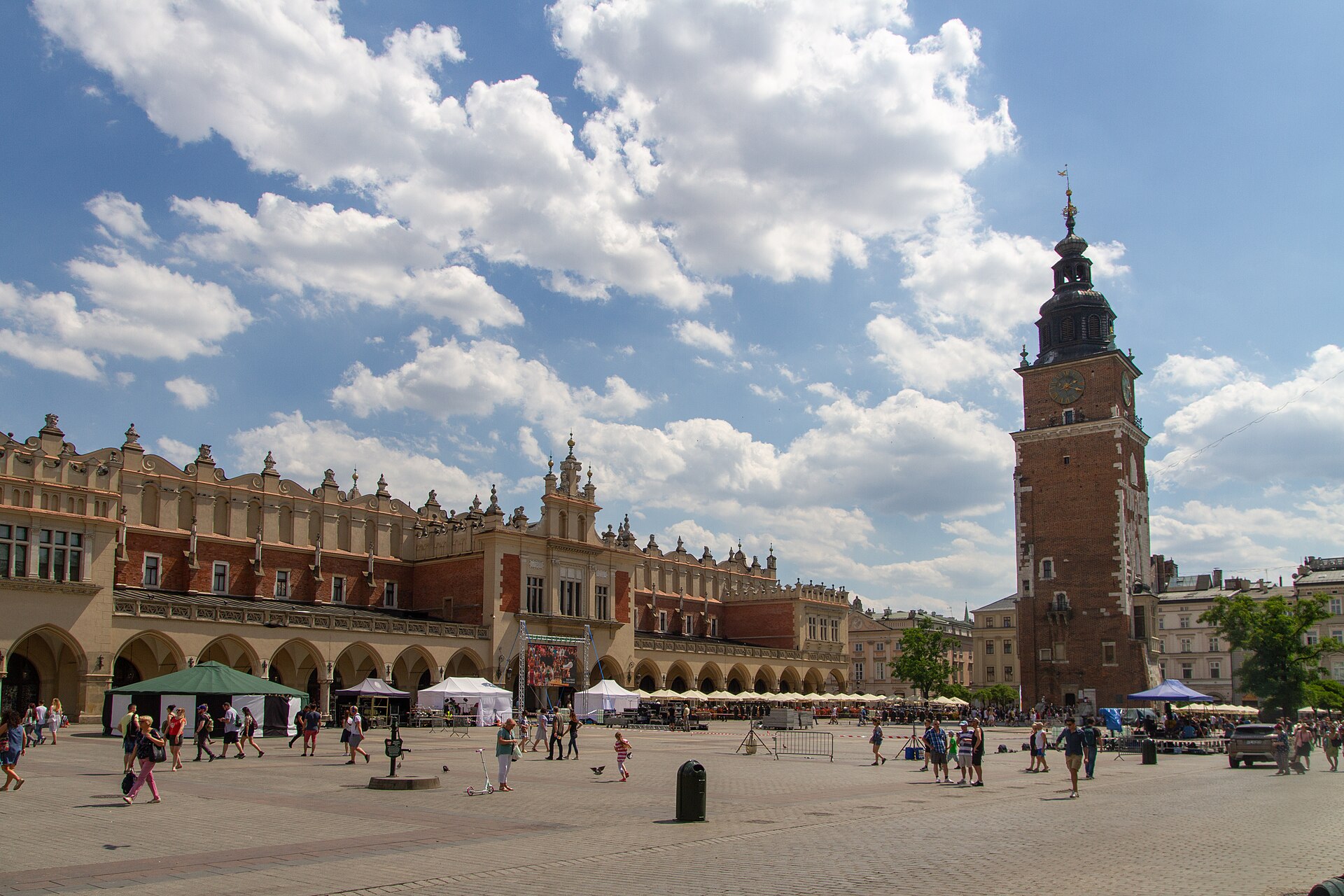 Rynek Główny, the main market square in Kraków