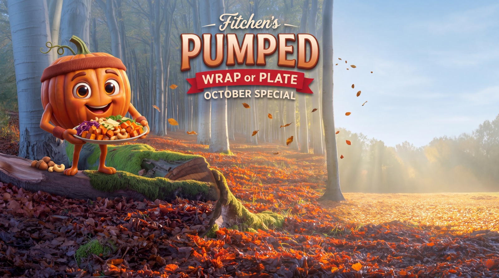 October menu artwork