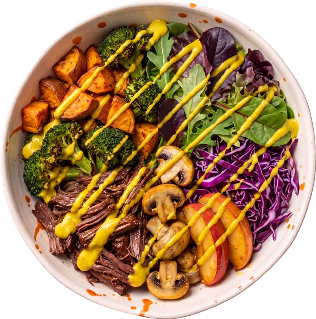 Honey Beef plate